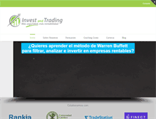 Tablet Screenshot of investandtrading.com